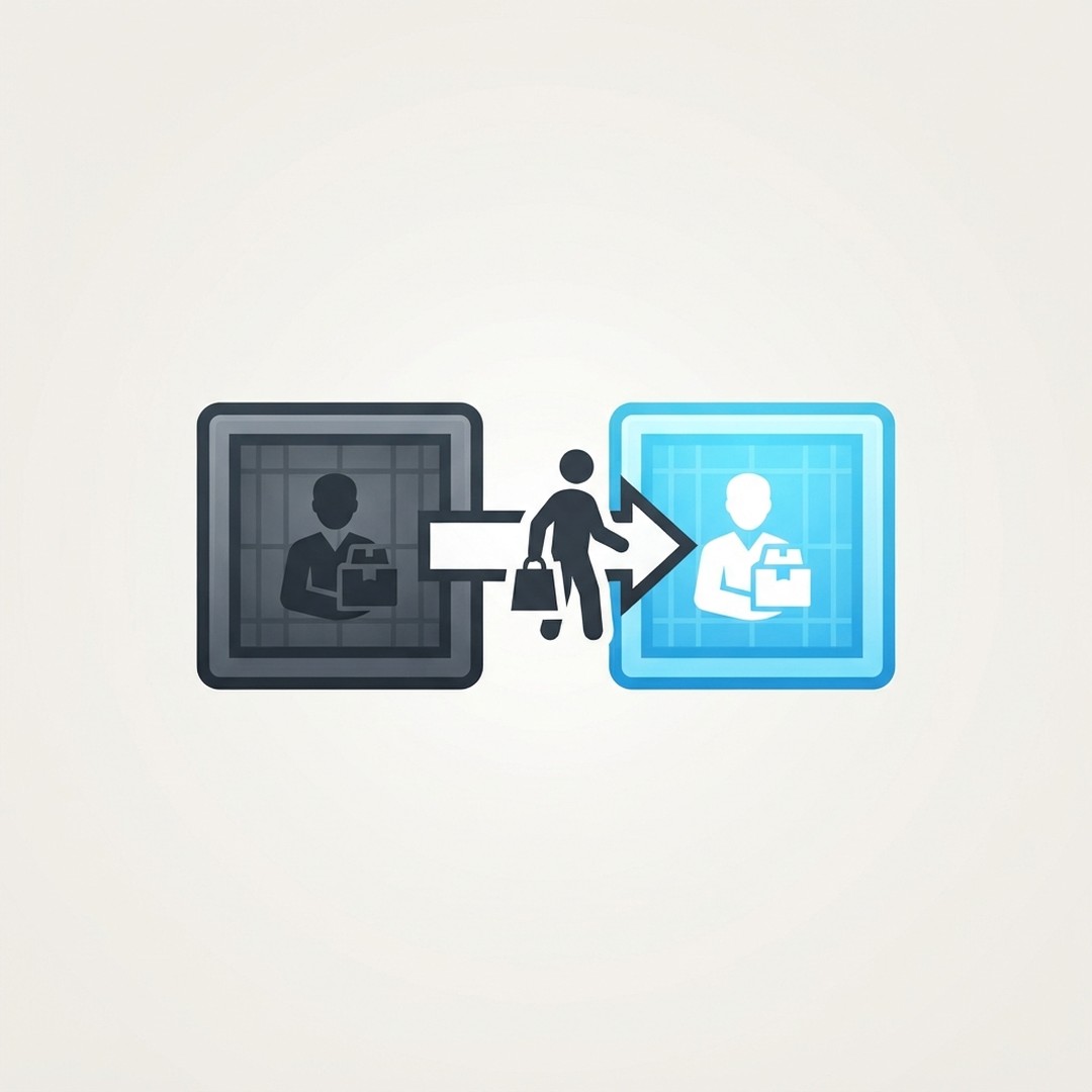 Reverse-Search Displacement