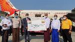 India dispatches 1.5 million doses of Covishield vaccine to Myanmar India dispatches 1.5 million doses of Covishield vaccine to Myanmar