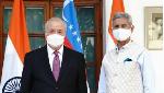 EAM Jaishankar discusses bilateral, regional issues with Uzbekistan FM EAM Jaishankar discusses bilateral, regional issues with Uzbekistan FM