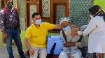 Centenarians lead the way in J&K Covid-19 vaccination drive Centenarians lead the way in J&K Covid-19 vaccination drive