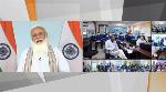 Customized crash courses for 1 lakh Covid-19 frontline workers launched by PM Modi Customized crash courses for 1 lakh Covid-19 frontline workers launched by PM Modi