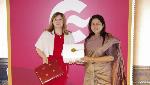 On Spain visit, MoS Lekhi reviews bilateral relations focused upon post Covid-19 recovery On Spain visit, MoS Lekhi reviews bilateral relations focused upon post Covid-19 recovery