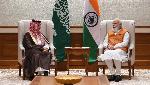 Saudi Foreign Minister calls on PM Modi, discusses bilateral issues, Afghanistan Saudi Foreign Minister calls on PM Modi, discusses bilateral issues, Afghanistan
