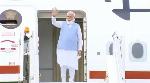 PM Modi returns home after productive three-day US visit PM Modi returns home after productive three-day US visit