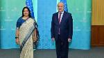 MoS Lekhi, Uzbek FM discuss need for close consultations on Afghanistan situation MoS Lekhi, Uzbek FM discuss need for close consultations on Afghanistan situation