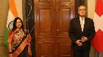 MoS Lekhi calls on Swiss President, discusses issues of bilateral interest MoS Lekhi calls on Swiss President, discusses issues of bilateral interest