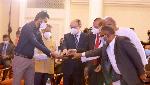 India hands over four projects in housing and education sector to Sri Lanka India hands over four projects in housing and education sector to Sri Lanka