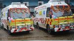 India hands over life support ambulances to hospitals at Sylhet in Bangladesh India hands over life support ambulances to hospitals at Sylhet in Bangladesh