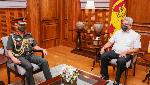 Indian Army Chief meets Sri Lankan President, discusses issues of mutual strategic interests Indian Army Chief meets Sri Lankan President, discusses issues of mutual strategic interests