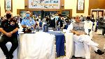Over 200 delegates participate in Rajnath Singh chaired Ambassadors’ Round Table for DefExpo 2022 Over 200 delegates participate in Rajnath Singh chaired Ambassadors’ Round Table for DefExpo 2022