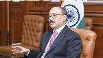 Development and prosperity can be achieved only through peace and security: FS Shringla Development and prosperity can be achieved only through peace and security: FS Shringla