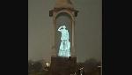 PM Modi unveils hologram statue of Netaji at India Gate PM Modi unveils hologram statue of Netaji at India Gate